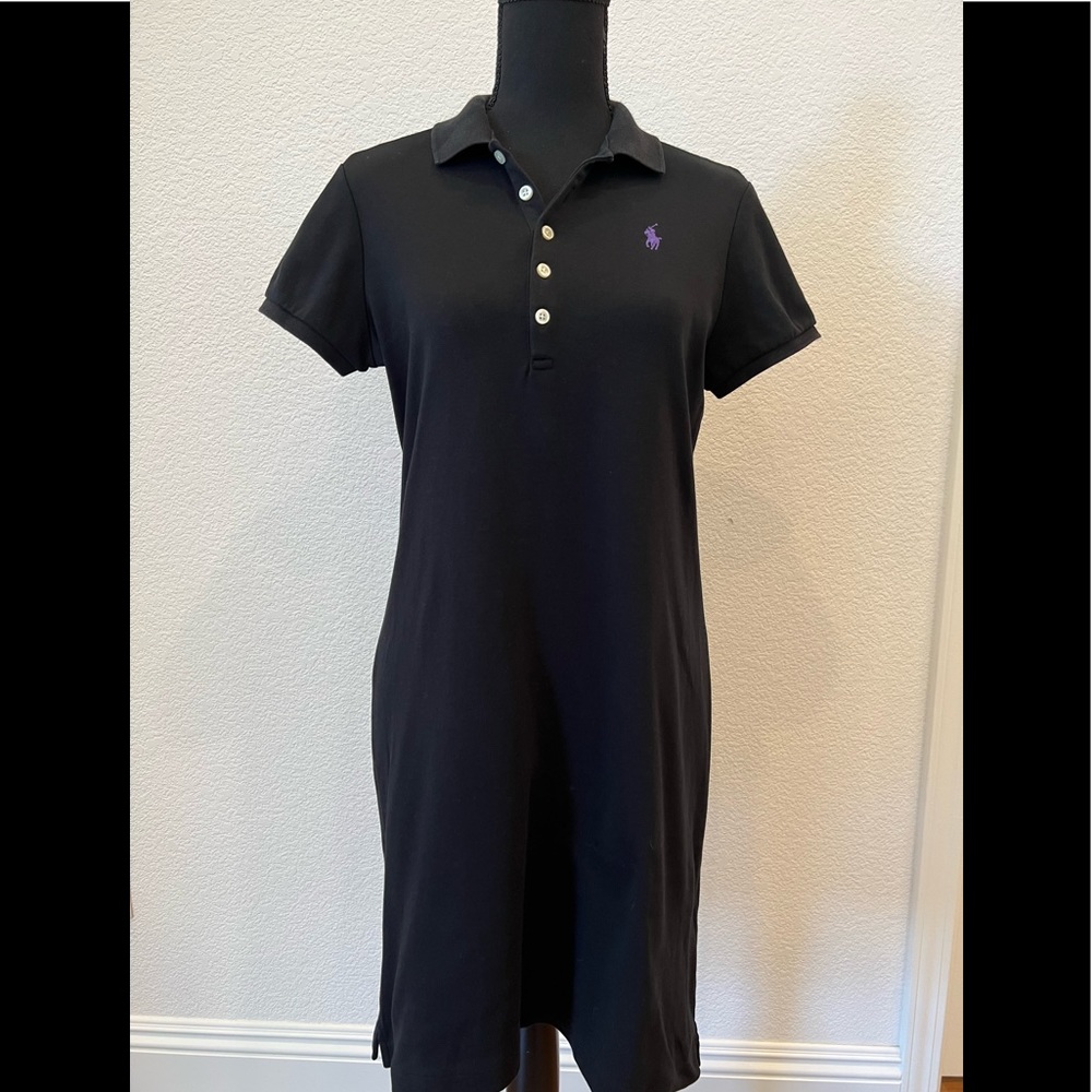 Ralph Lauren Classic Polo Cotton Dress Blue Label
